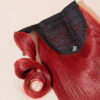 DSC04084-a vegan fiber flipped ends ponytail - ruby 17".