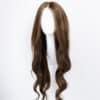 front lace human wig - 24" light brown.