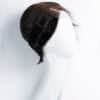 Short Wedge Human Wig - 6” Natural Black.