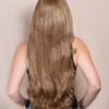 front lace human wig - 26" ash blonde.