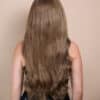 front lace human wig - 24" ash blonde.