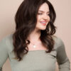 DSC06776-a front lace human wig - 14" chocolate brown.