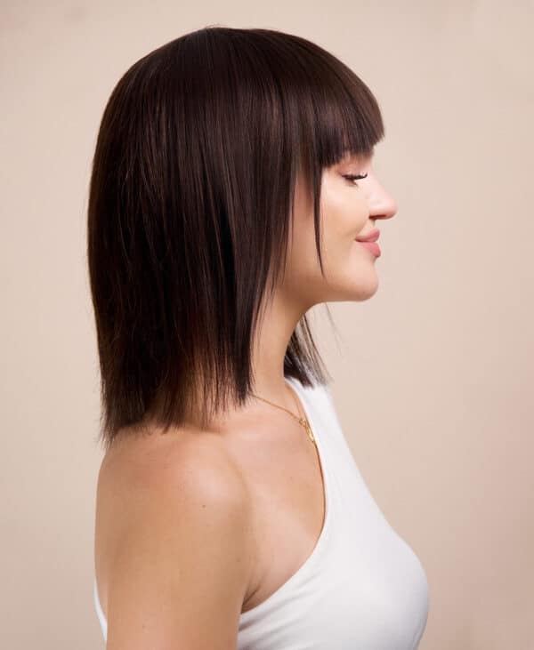 DSC06977-a bob wig with fringe - 10" natural black.