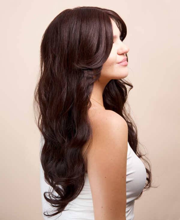 DSC07073-a vegan fiber blowout curtain bangs wig 22".