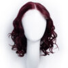DSC07590-a curly human wig - 12" dark red.