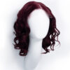 DSC07591-b curly human wig - 12" dark red.