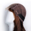DSC07628-a bouncy curls human wig - 18" brown ombre.