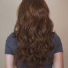 DSC09496-a front lace human wig - 20" auburn babylights.