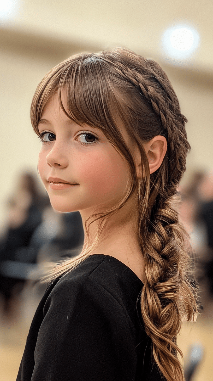 25 Cute Half Up Kids Hairstyles for Special Occasions