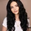 IMG_0071-a put on & go pre-cut lace curly human wig - 24" natural black.