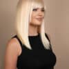 IMG_0158-b-wig long bob with fringe human wig - 16" platinum blonde.