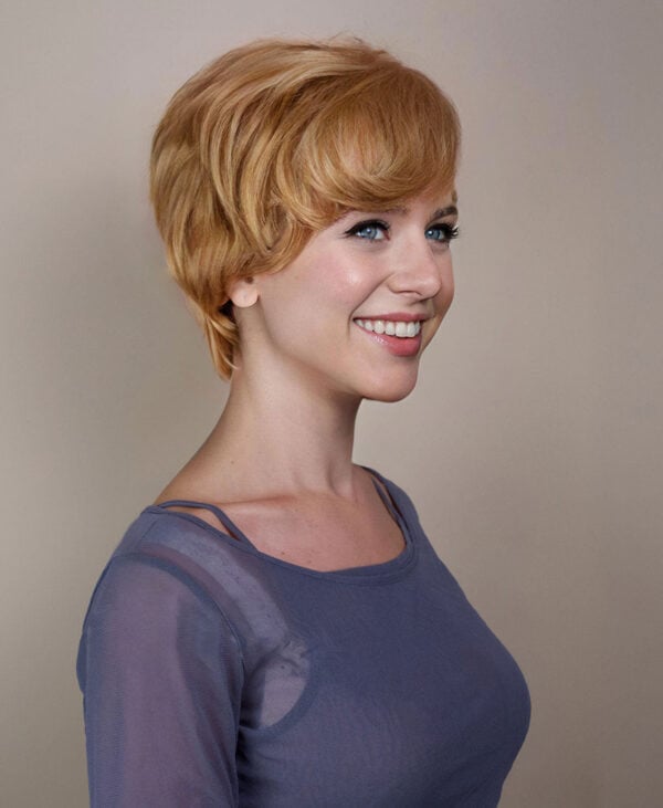 IMG_1703-b wedge cut human wig - 8" honey blonde.
