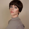 IMG_1731-a pixie cut human wig - 6" chocolate brown.