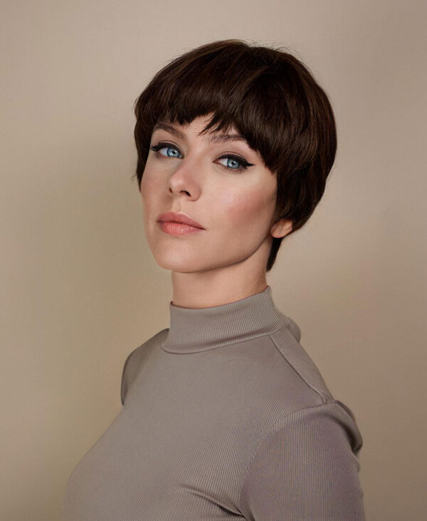 IMG_1731-a pixie cut human wig - 6" chocolate brown.