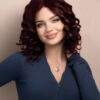 IMG_3208-b curly human wig - 12" dark red.