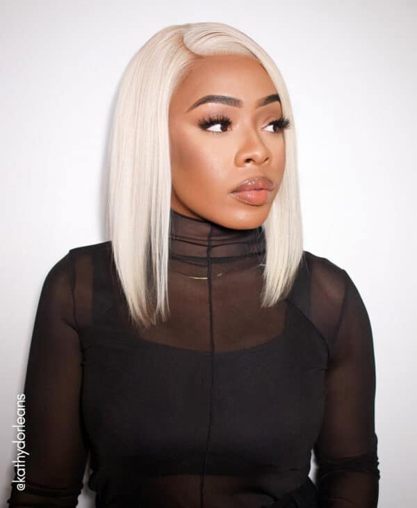 IMG_3662 long bob human wig - 12" platinum blonde.