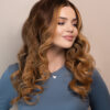 IMG_4610-a_d2d9fb8e-ba67-499d-a6d4-7b5af027f6b1 front lace human wig - 20" chestnut blonde balayage.