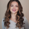 IMG_5241-a front lace human wig - 20" light brown balayage.