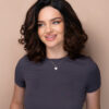 IMG_7128-wig_2 front lace human wig - 10" rooted brown bouncy curls.