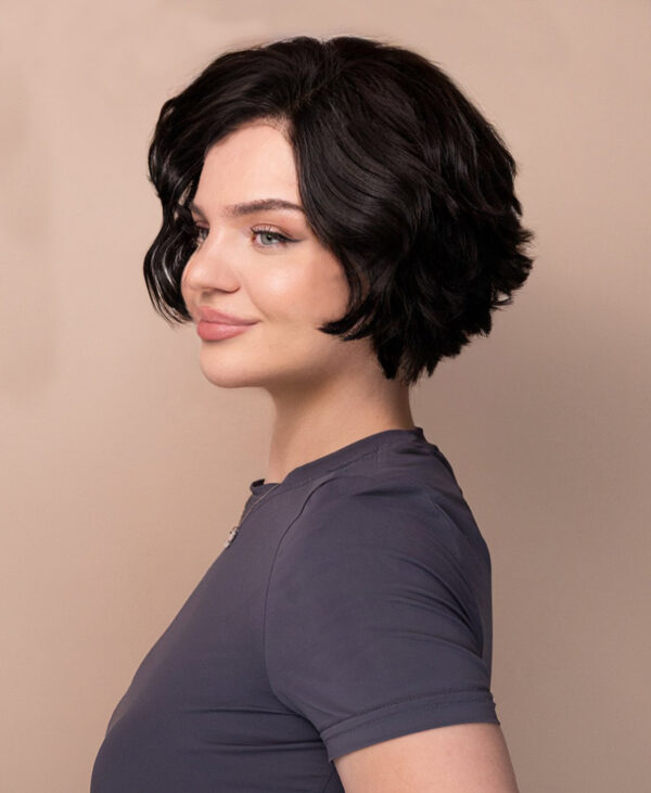 IMG_7203-wig bouncy wedge human wig - 6" dark brown.