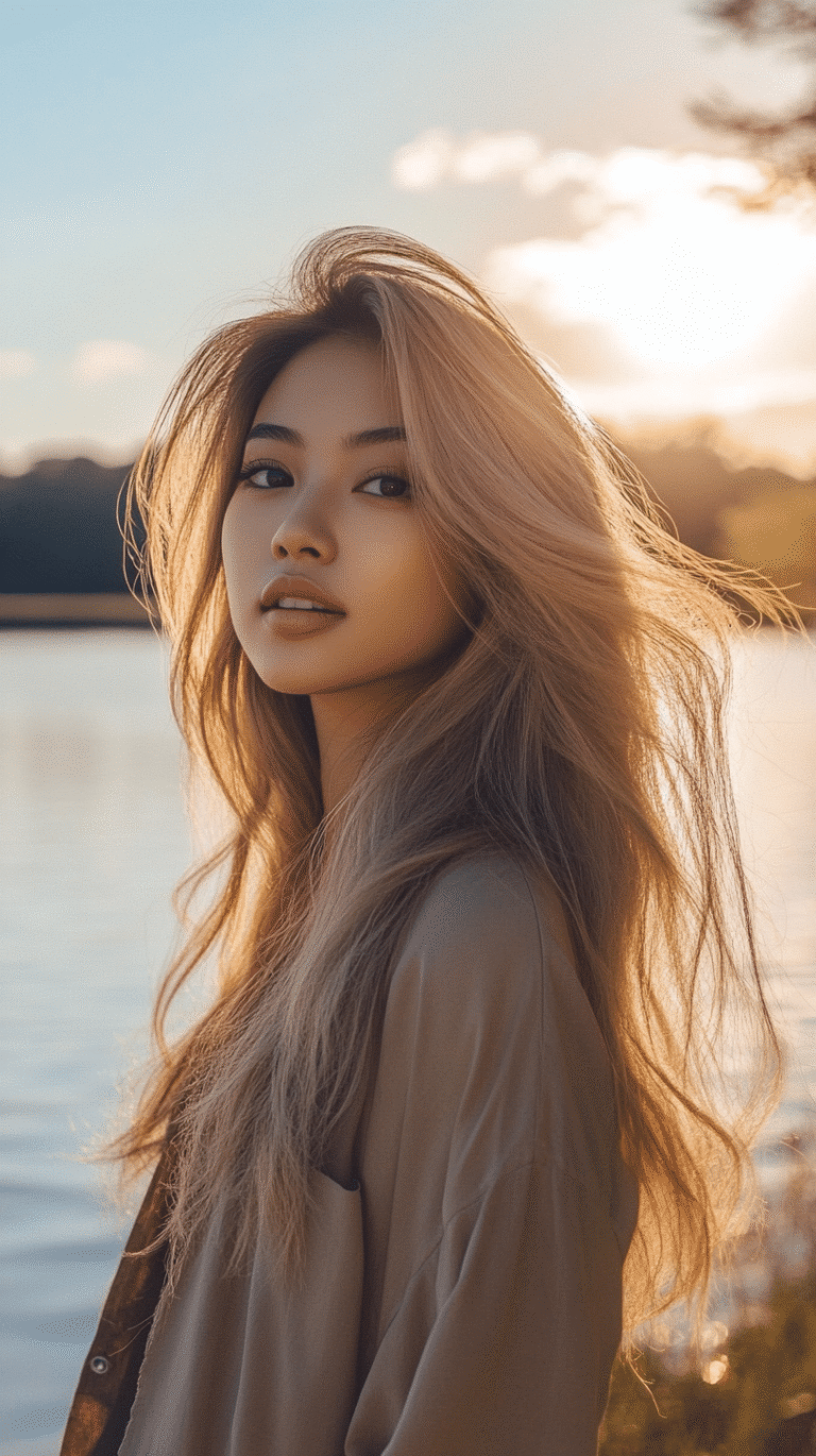 24 Fresh Blonde Hair Color Ideas for Asian Women to Light Up Your Style