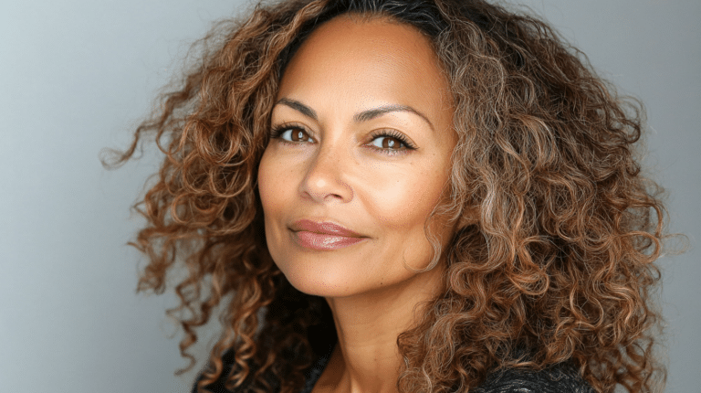 Short Hairstyles for Curly Hair for Women Over 40