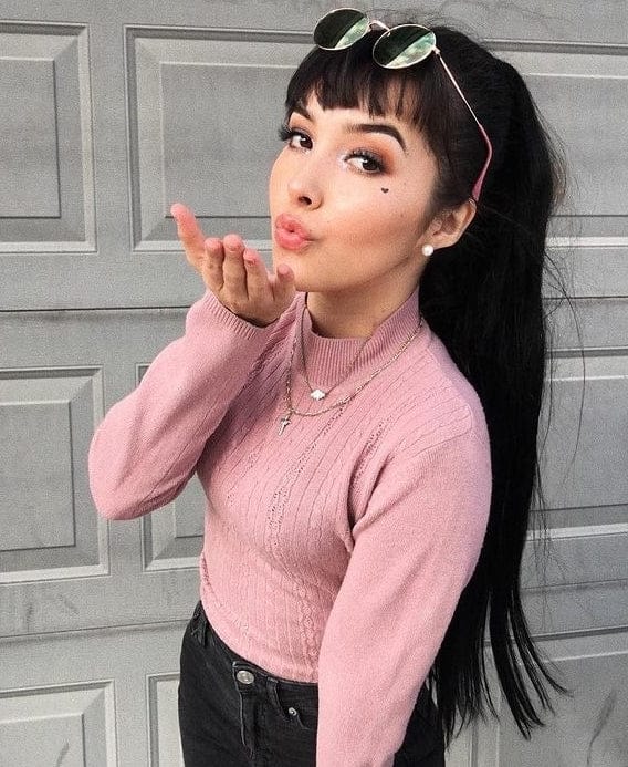 ponytail - #1 jet black. - 20 inches