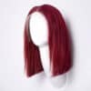 bob-wigs-capa long bob human wig - 12" cherry red.