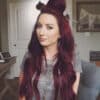 bundle-girls-99 half up/half down #99J cherry red. - 20"