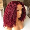 burgundy-bob-curly-3_6f5fcb84-4c96-4943-a767-d391cfe452f4 Burgundy Short Curly Bob Wigs 4x4/13x4/13x6 HD Lace Front Wigs - 4x4 Lace / 150% / 14inch