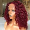 burgundy-bob-curly-5_85932f5d-f7e4-4c02-9fb6-bac5305c40b3 Burgundy Short Curly Bob Wigs 4x4/13x4/13x6 HD Lace Front Wigs - 4x4 Lace / 150% / 14inch