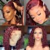 burgundy-bob-curly-7_72c34c43-cef8-4e01-81d1-66c0a694720f Burgundy Short Curly Bob Wigs 4x4/13x4/13x6 HD Lace Front Wigs - 4x4 Lace / 150% / 14inch