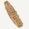 curly-tapes-14-c curly tape-in hair extensions #14 medium blonde. - 24"/70g / Invisible