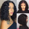 deepwavebobnatural-1_7f17f40c-5078-426e-9a23-93dee54732bf Short Bob Wig 4x4/13x4/13x6 HD Lace Front Wigs For Any Face Shapes Black Wig - 4x4 Lace / 16 inch
