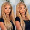 Full Lace Various Styles Straight Human Hair 360 Transparent Lace Front Wigs 150% Density - 360 Lace / 180% / 16