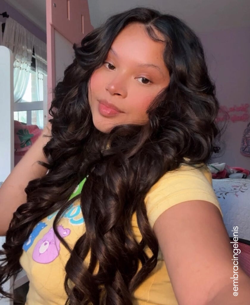 clip-in hair extensions #1c-4 mocha balayage. - 24" / Classic