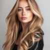inv-girls-a tape-in hair extensions #7r14 teddy blonde. - 16"/50g / Invisible