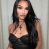 inv-girls-monnymoves invisible clip-in hair extensions #1 jet black. - 14" / Extra Volume