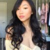 inv-girls-natb-1 tape-in hair extensions #1b natural black. - 14"/50g / Invisible