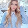 invisible clip-in hair extensions #14-613 blonde highlights. - 14" / Classic