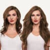 lightb-BA-a tape-in hair extensions #6 light brown. - 24"/70g / Invisible