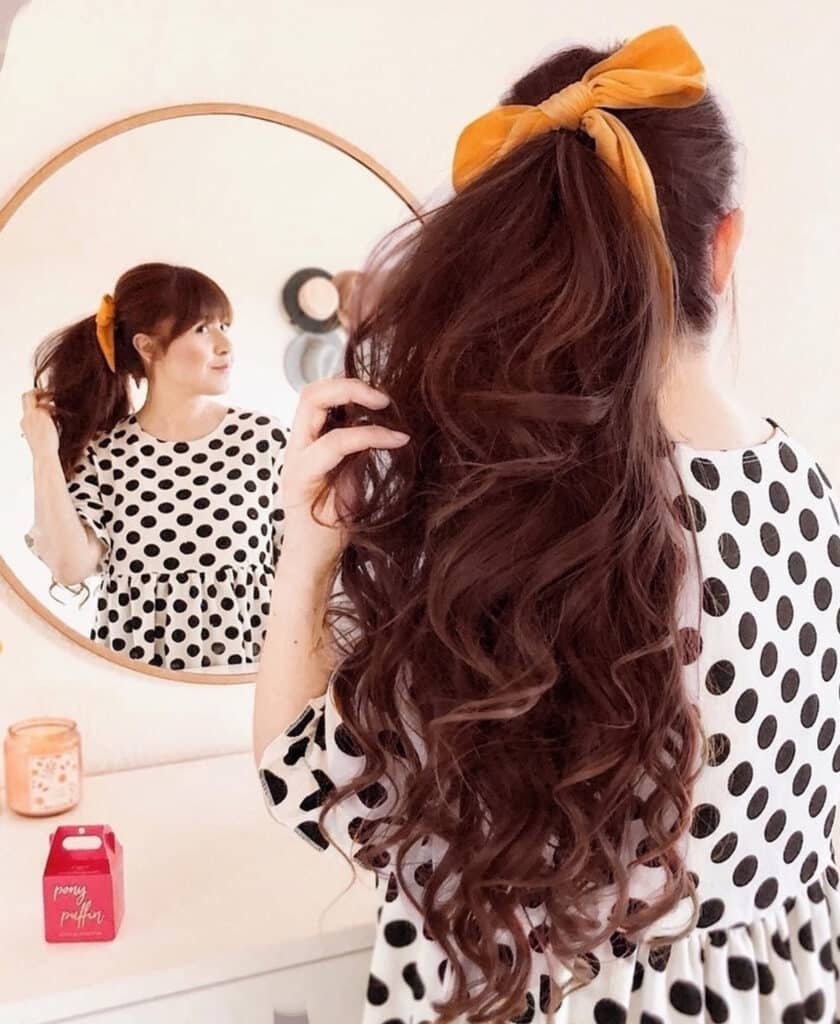 ponytail - #33 auburn. - 14 inches