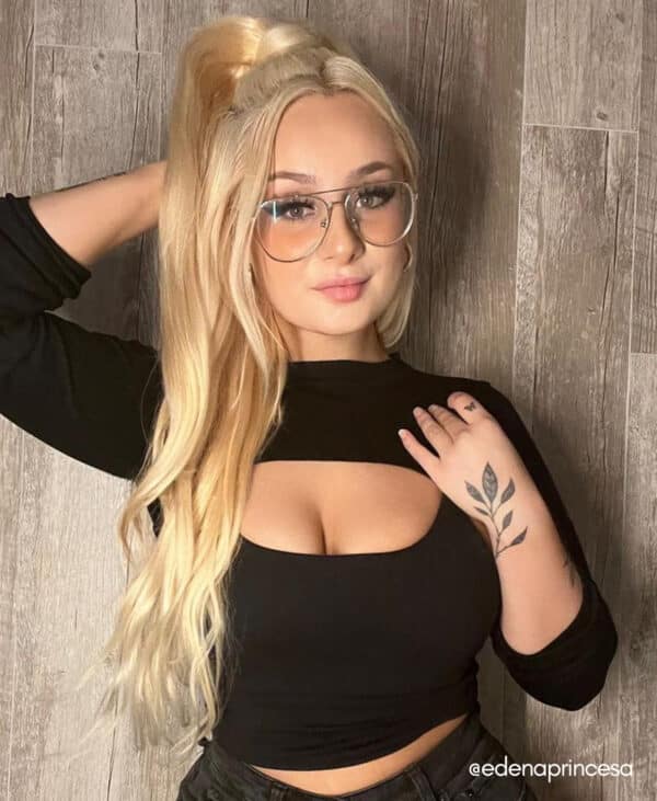 ponytail - #28 honey blonde. - 14 inches