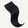 single_1 clip-in volumizer #1 jet black. - 14" / 1 x Extra-large weft