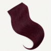 clip-in volumizer #99J cherry red. - 24" / 1 x Extra-large weft