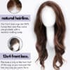 front lace human wig - 26" platinum blonde.