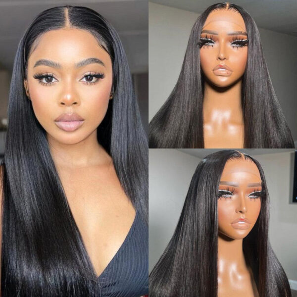 straight_60982f0b-9f65-492f-9114-c9107316cc5e FABA Best Natural Black Straight 4x4/13x4/13x6 HD Lace Front Wigs Human Hair 150% Density - 4x4 Lace / NO / 32inch