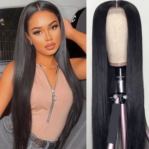 straightnaturalblack_2_dfc5d833-0310-4894-ac97-c8776674ea20 FABA Best Natural Black Straight 4x4/13x4/13x6 HD Lace Front Wigs Human Hair 150% Density - 4x4 Lace / NO / 32inch