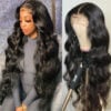 Extra 60% OFF | Sunber Deep Parting 7×5 Bye Bye Knots Pre-Cut Lace Body Wave Wig Human Hair - 20 / 7*5 Bye Bye Knots 180% Density