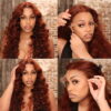 sunberreddishbrownlacefrontwig_fc11200d-3d11-4a58-8ed6-17da50883c37 Extra 60% Off |Sunber Reddish Brown Body Wave 13*4 Lace Front Wigs Pre-Plucked With Babyhair - 22 (Fast Shipping) / 13*4 Lace Frontal - 180% Density